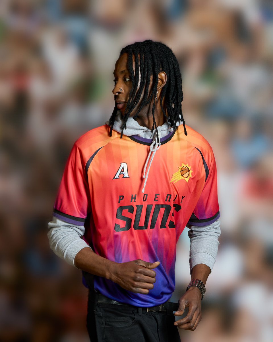 authmadestadium's tweet image. Phoenix Suns Football Club. Stadium Kit available on 4/13 at 9AM PST online at authmade.com