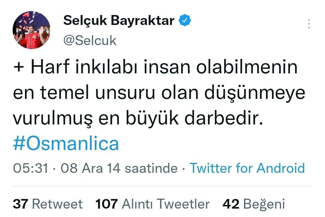 Şu zihniyete bakın.. Yazık diyorum başka da bir şey demiyorum..