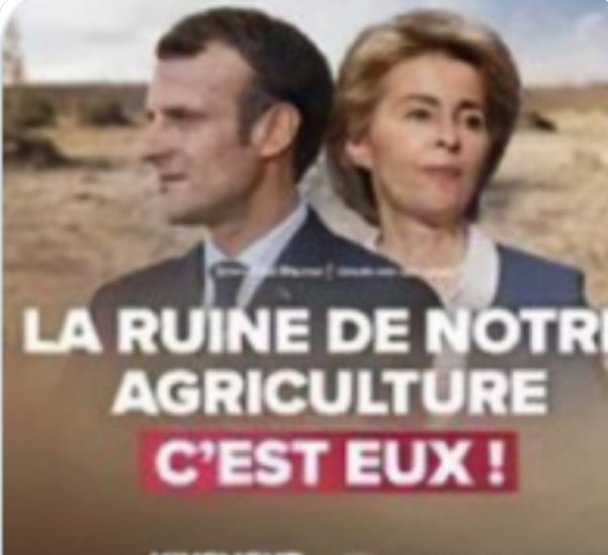 La ruine de notre #agriculture c'est eux #AgriculteursEnColere