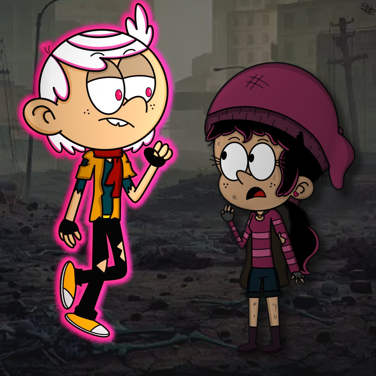 Secretos Revelados. #TLH #TheLoudHouse #TheLoudHouseFanart #Fanarts #Nickelodeon #RonnieAnneSantiago #LincolnLoud #Ronniecoln
