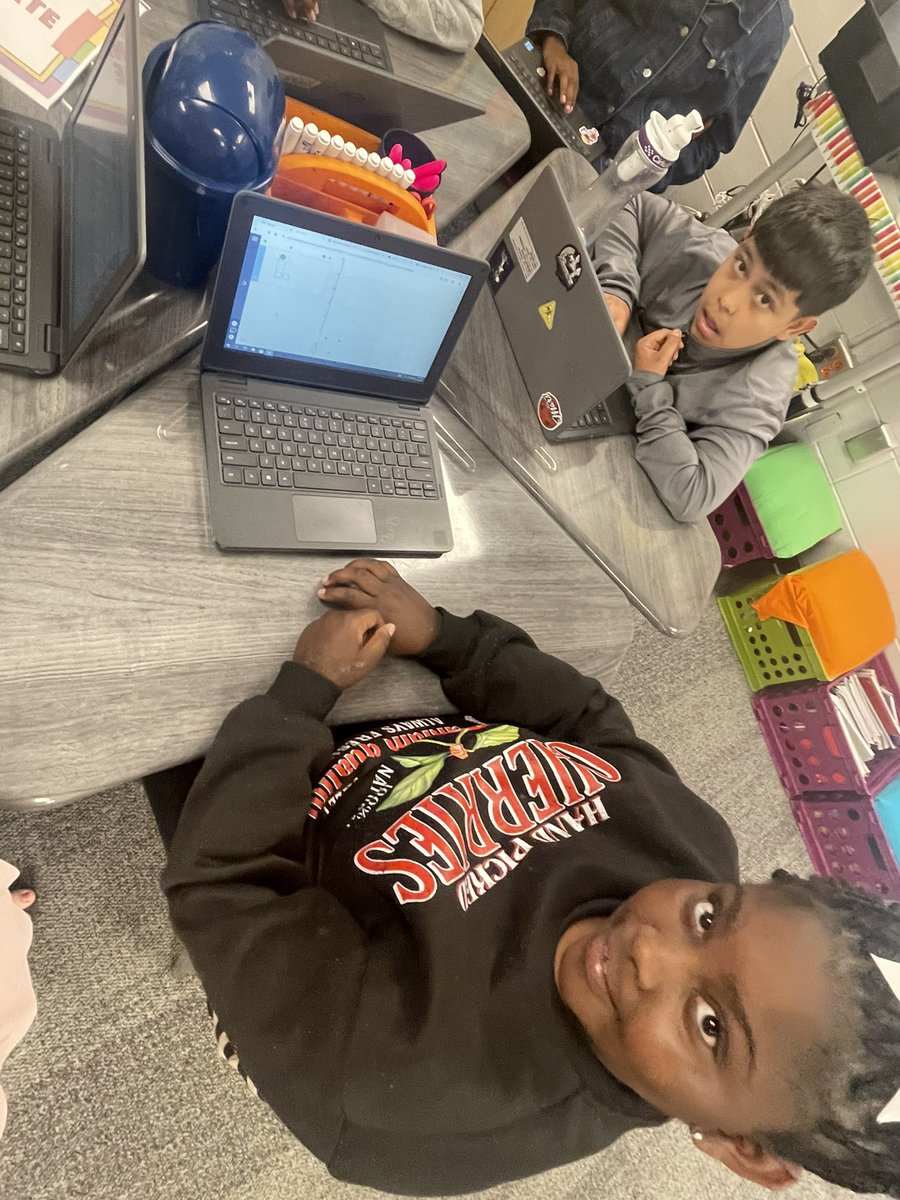 BethanyITC's tweet photo. We had a blast 💥 with Ms. Bellaire’s 5th graders @MckibbenLane plotting points on coordinate planes!  We mixed it up with station rotations using 💛@LumioSocial, traditional 📝paper/pencil graphing, and even 🚁drones for hands-on learning! Thanks 🙏 @roworthy, @usabbs, &amp; Lisa! https://t.co/lwqjqaE3qN