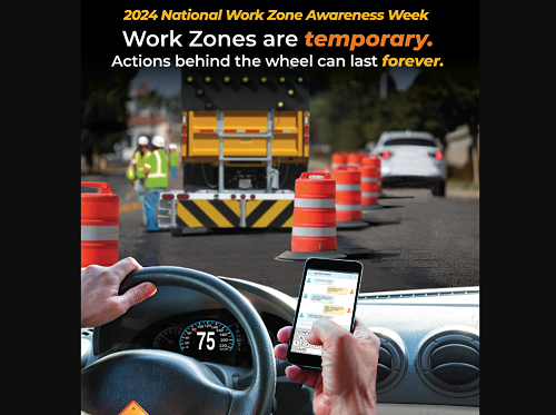 AASHTOsean's tweet photo. Across the country #stateDOTs are prepping for Nat’l Work Zone Awareness Week. #transportation #infrastructure #road #highway #roadway #street @aashtospeaks @ATSSAHQ @GHSAHQ @AGCofA @ARTBA @USDOTFHWA @USDOT  https://t.co/lTj51o5WUB https://t.co/A2TFg10Ae7