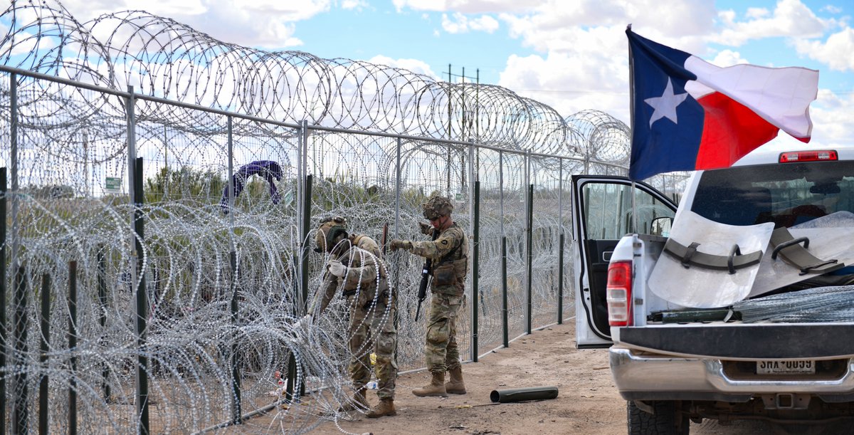 #OperationLoneStar personnel are arresting violent criminals and human smugglers to help keep our communities safe.

Texas will continue to bolster our border security efforts to stop illegal crossings and protect Texans. 

More here: bit.ly/3xGZCzS