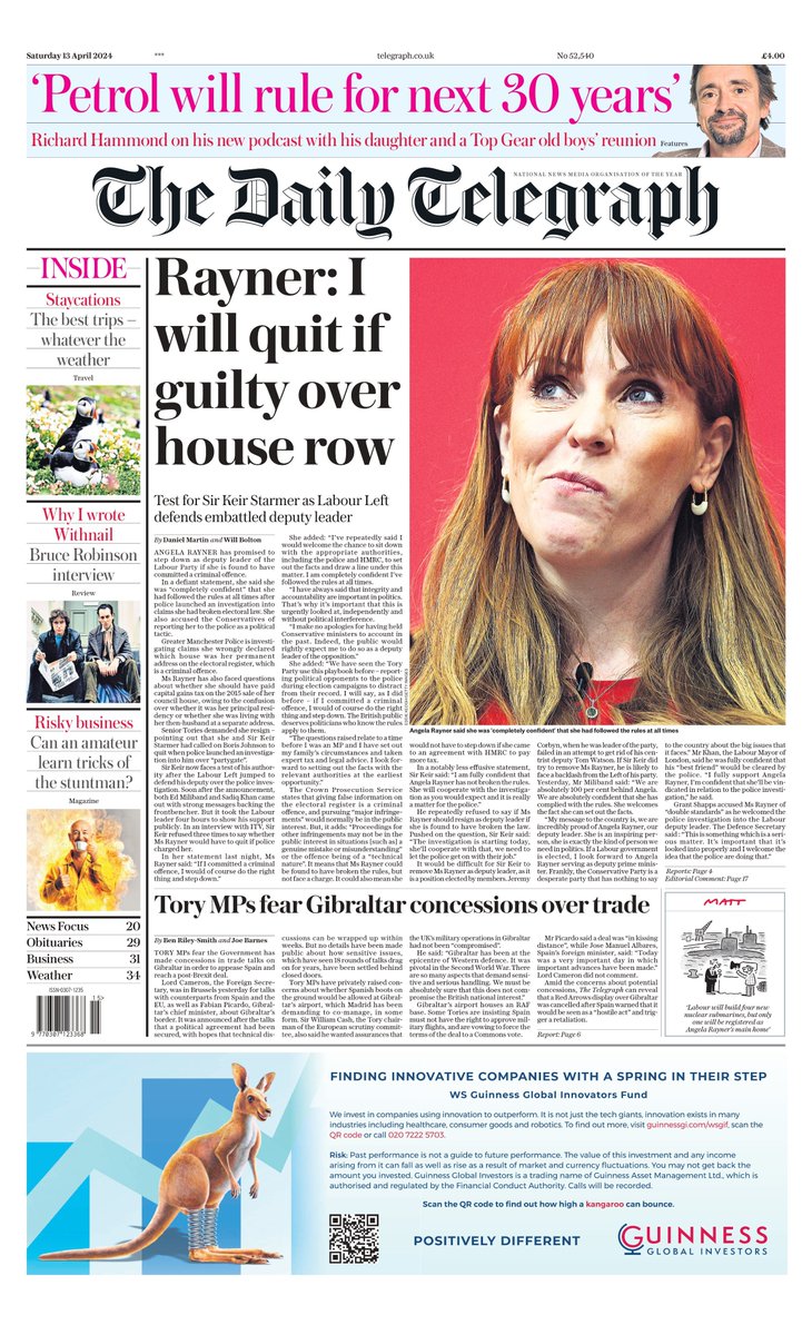 ++BREAKING NEWS++ Angela Rayner says what no Tory can ever say. Downing Street now shitting their pants in case they are required to follow suit.