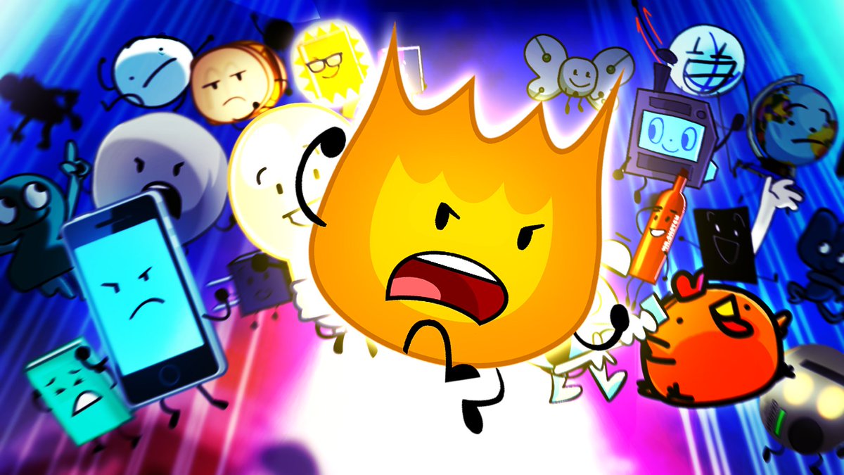 After 2 months of work, it’s been revealed EVERYONE IS HERE. PRREMIERES TODAY!! youtu.be/5k6buaNVf4E?si… #bfdi #objectshows