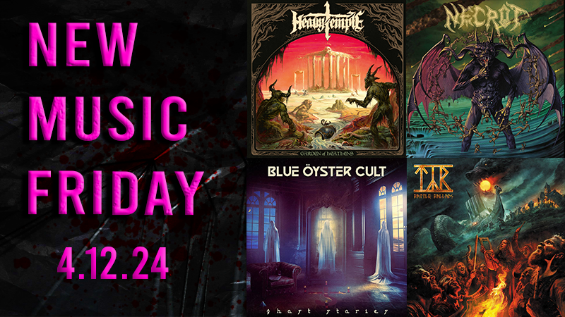 NEW MUSIC FRIDAY - New Rock and Metal Releases for 4-12-24 w/ @GhostCultKeefy ft. @BelmontChicago @_BENIGHTED @theamazingBOC @elkwitchband @HeavyTemple @imminenceswe @KingZebraRocks @linkinpark @necrot_official @setyoursails_ @tyrband ghostcultmag.com/new-music-frid… #newmusicfriday