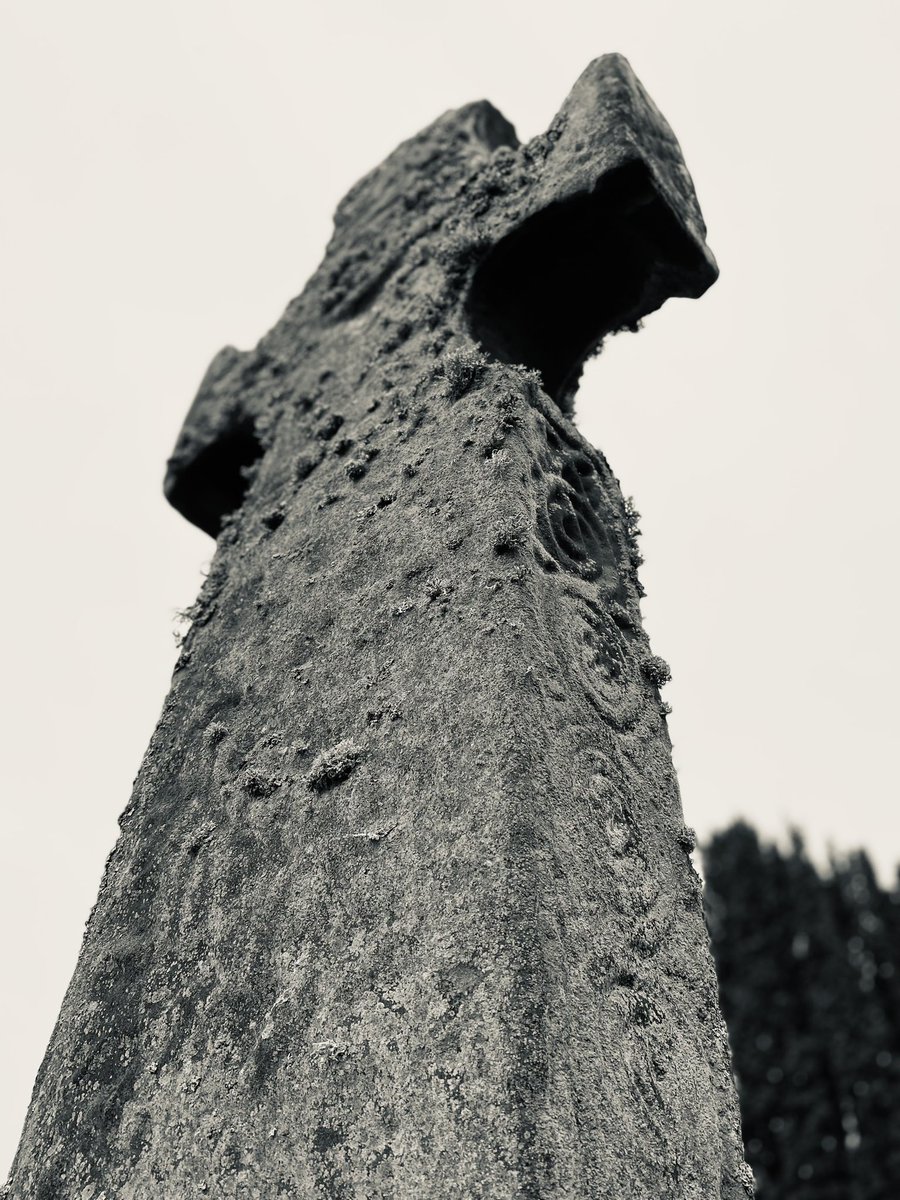 My journeys in the Lake District ended here this evening, at the 9th-century Irton Cross. ‘And yet beneath that gold I began to see an ancient wretched struggle…’