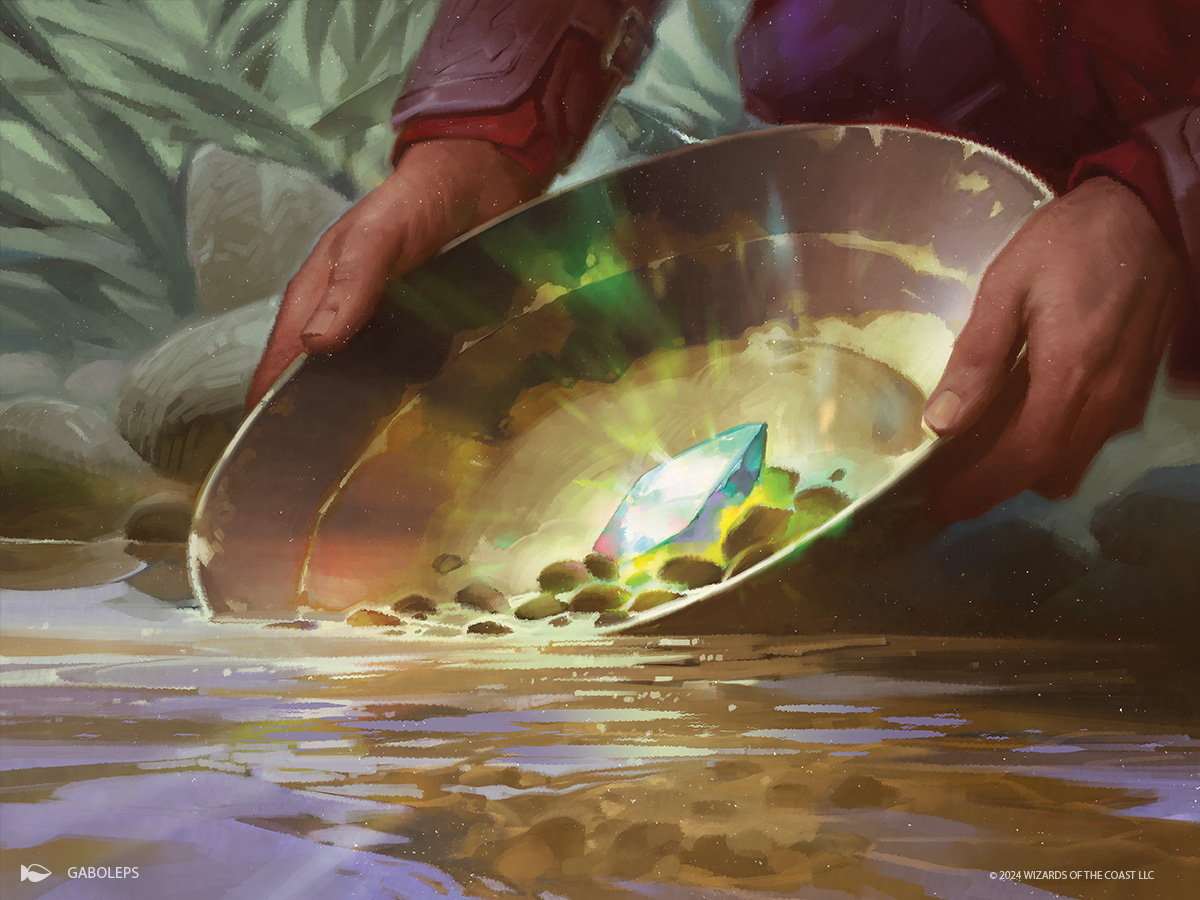 Remember to look closely at your pool when building your prerelease deck today. You might find a diamond in the rough. #MTGThunder