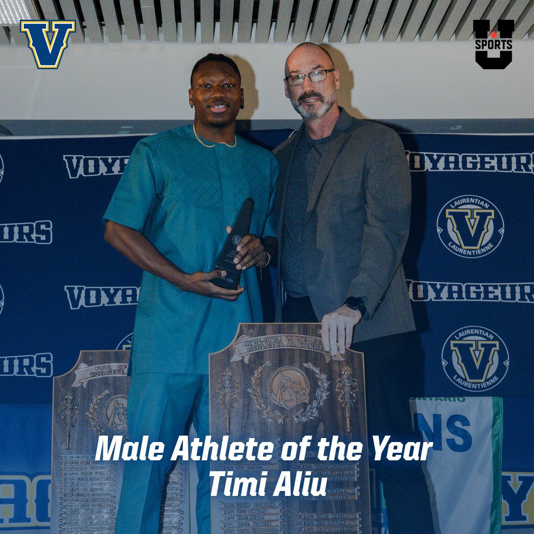 Congratulations Timi Aliu on winning this years Male Athlete of the Year award!