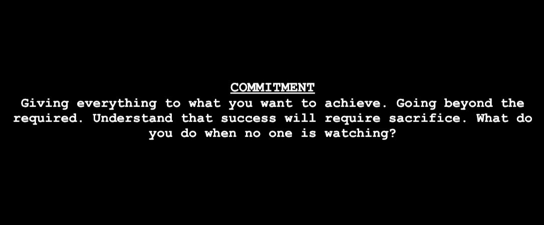 Commitment

#BEASTfam #ChieftainFootball #RTB #ChangeYourBest #KeepgROWing #LetsROW #Discipline #Commitment #Toughness #BeSelfless