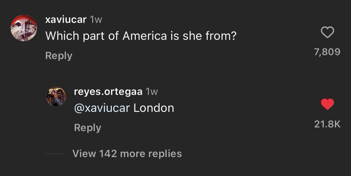 my fav genre of ig reel comments is when a person who is CLEARLY BRITISH does those geography street interviews, gets all the questions wrong, and every single comment is just 'i can tell they're american'