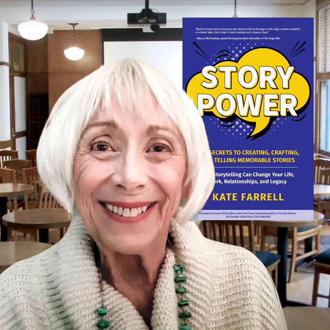 Join us for a great multi-session workshop, Weaving Community Through Storytelling with Kate Farrell. Limited spots, each gets Kate's book, 'Story Power' This Wednesday, May 08 | 6:00 pm | Onsite Hear from Kate: ow.ly/bFr150Rfoco. Reserve now: ow.ly/wbQA50Rfocq