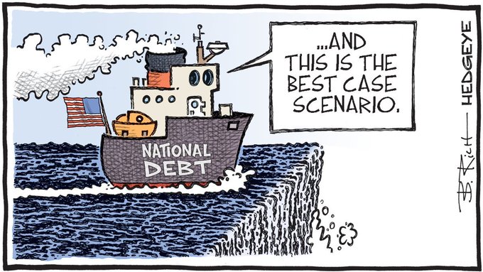 'There’s way too much debt in the world. Interest rates are going much higher.' -- @MacleodFinance