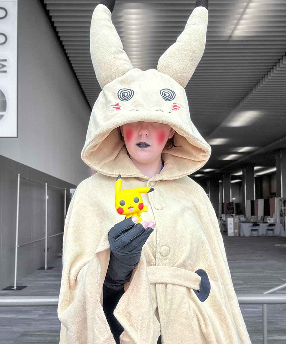 Happy Cosplay Friday!! Attempting to mimic Pikachu is hard 
#funkofashionfriday #mimikyu #pikachu #pokemon 

@originalfunko 
#funkofunatic 
#funaticofthemonth 
#myfunkostory