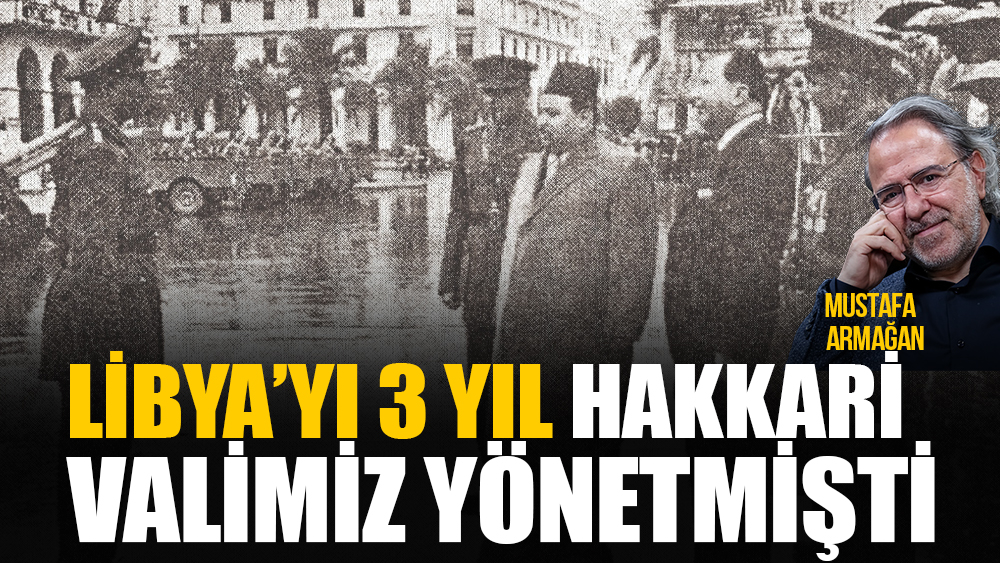 Libya’yı 3 yıl Hakkari valimiz yönetmişti

Tarihçi Mustafa Armağan İTTİFAK okurları için yazdı @mustafarmagan 
👇
ittifakgazetesi.com/libyayi-3-yil-…