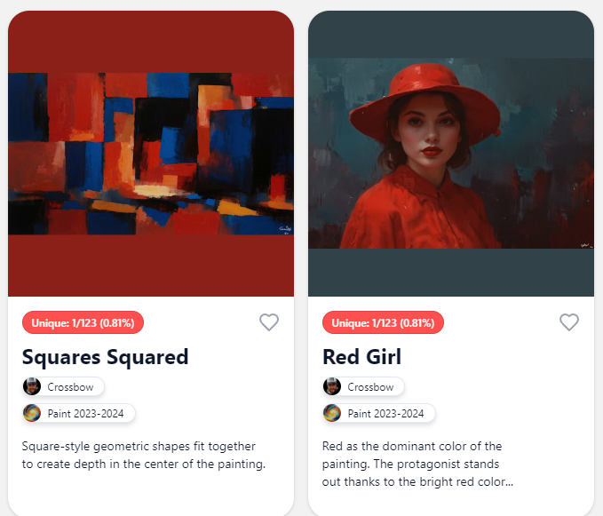 Here are the last two Co-Creations with my Top 3 Poolies bye score.
Red Girl & Squares Squared.
I really enjoyed the collaboration this month because it kept me busy painting in VR all last weekend and this week!

#NFT #NFTs #CNFT #SolanaNFT #AccessProtocol #Paint #VRPaint…