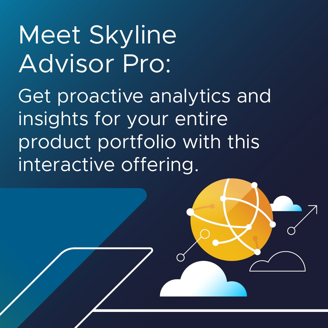 Say hello (or, hello again) to the #VMwareSkyline product family. 👋

Learn more here: vmware.com/support/servic…