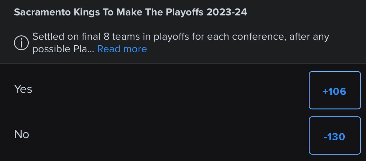 The Kings and Warriors are both fighting to make the playoffs! If you had to pick one of these Northern California teams to miss the playoffs, who would it be? (Odds via @FDSportsbook.)