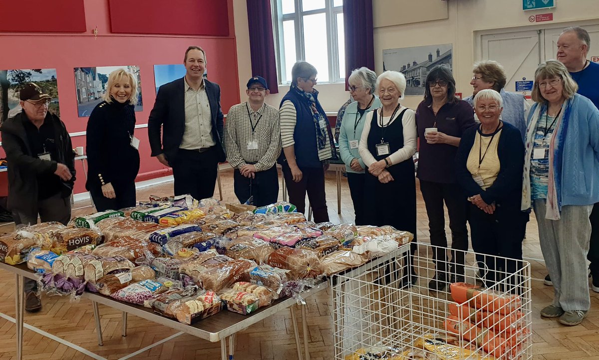 This week I visited Foodsave in Beer. The volunteers there have a major impact on putting excess produce to good use, rather than it ending up in the bin. It’s a great initiative - and a credit to all those involved.