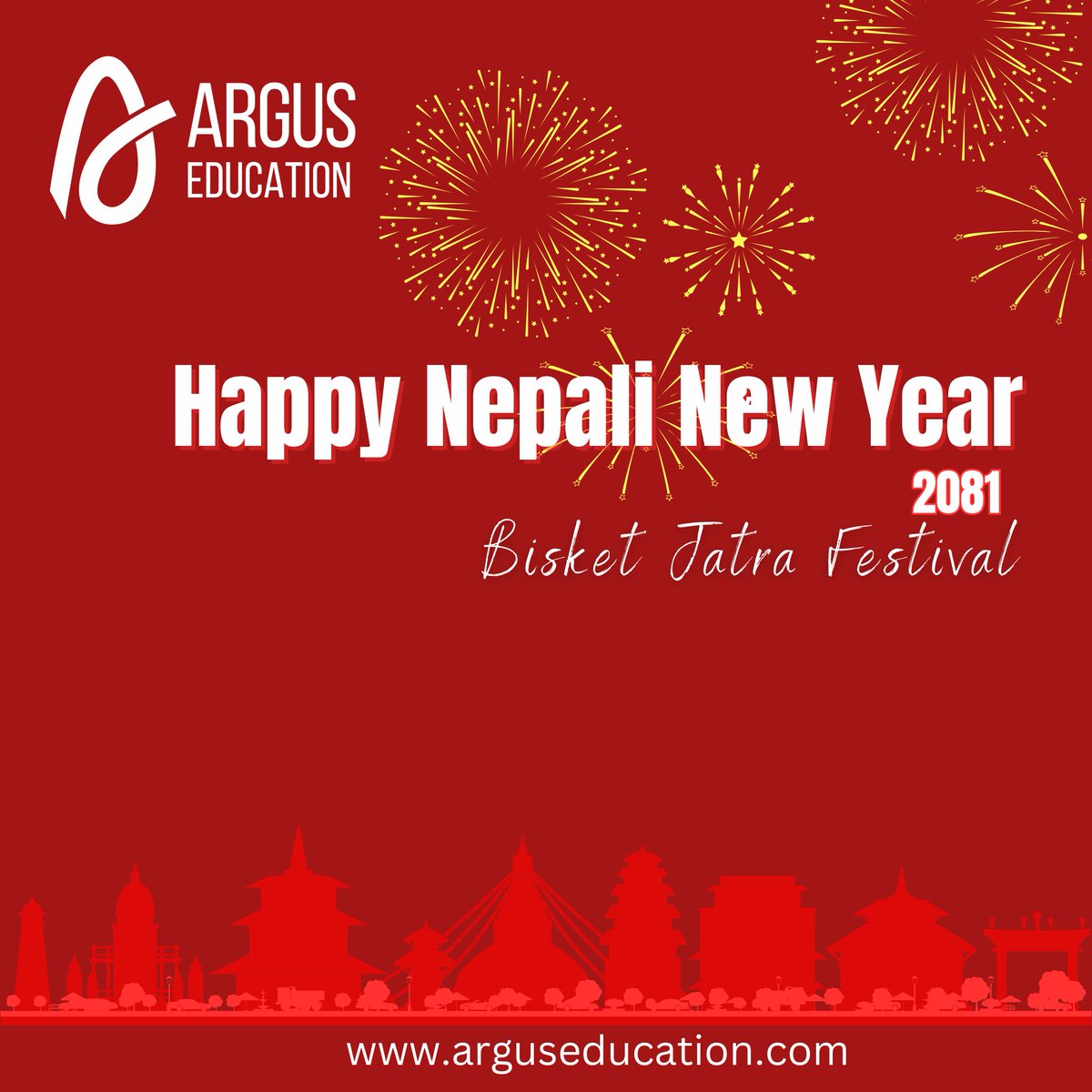🎈Argus Education extends warm wishes for a Happy New Nepali Year to you and all our Students! May the year ahead be filled with joy,prosperity, success, and happiness for all.🎈

#argusEducation