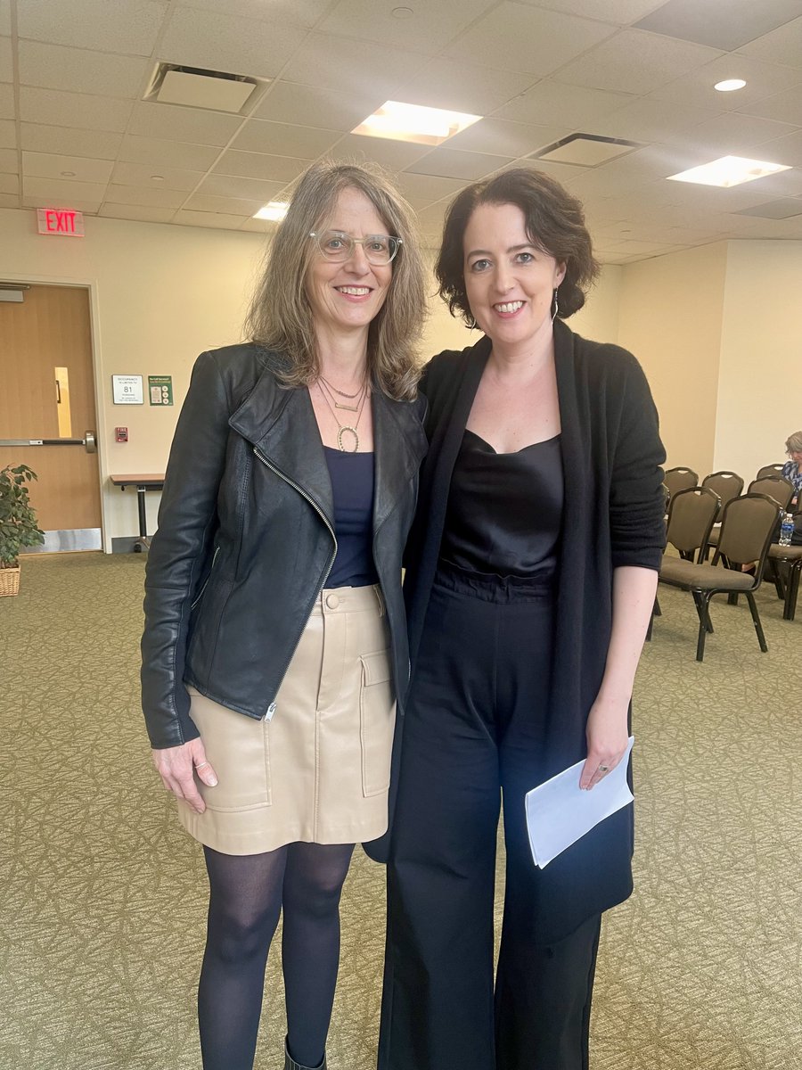 That's a wrap on CHR's 2024 Annual Symposium! Thank you to our hosts, moderators, panelists, and participants. Pictured: CHR Director Alison Landsberg and Professor Rachel Lewis at the opening keynote lecture- delivered by Nancy Fraser, to be posted to CHR's YouTube next week!