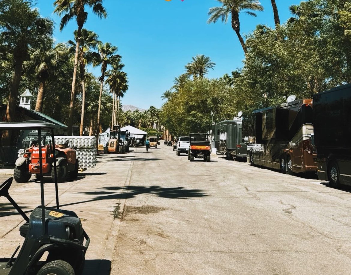 Day 1, Let’s go Lana! ✌🏼 #Coachella