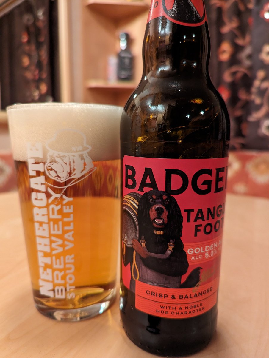 I haven't had a @Badgerales Tanglefoot for a while. I'm not sure about the rebrand. I loved the old labels.