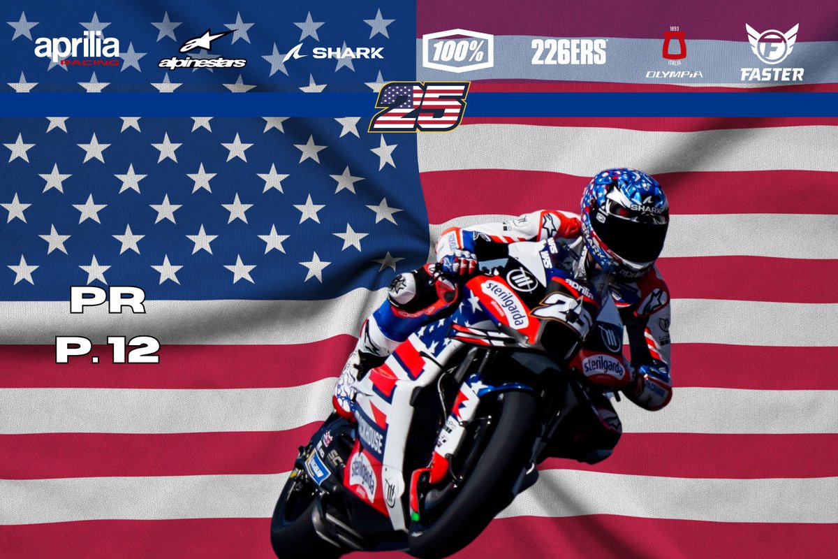 #𝐀𝐌𝐄𝐑𝐈𝐂𝐀𝐒𝐆𝐏 🇺🇸 𝗣𝗥𝗔𝗖𝗧𝗜𝗖𝗘 - 𝗣. 𝟭𝟮 #RF25 🔥🚀 #MotoGP #Allin25 #RF25FanClub