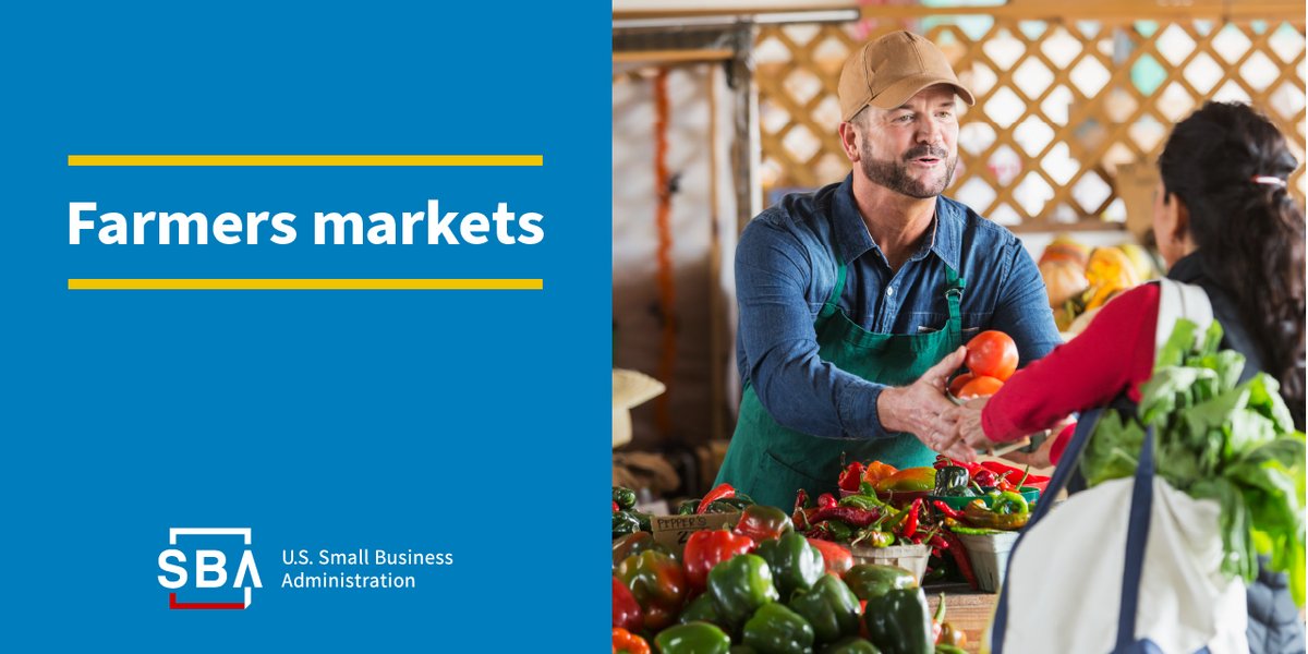 Looking for something to do this weekend? Visit a local farmer's market and #ShopSmall to support businesses in your community! Search @USDA_AMS Local Food Directories to find a market near you: usdalocalfoodportal.com