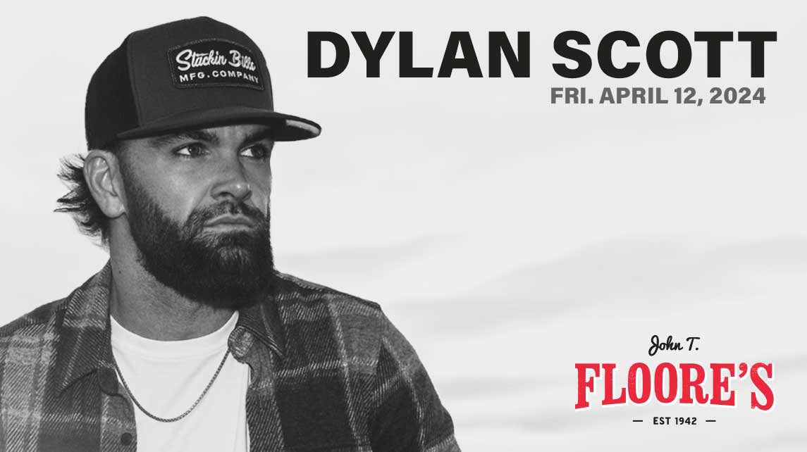 Tonight! Come see @DylanScottCntry on the outdoor stage at @Floores with special guests @HUSERBROTHERS ! Doors open at 7pm and music starts at 8:30pm. Get your tickets at the gate or online here: bit.ly/3TSDICW