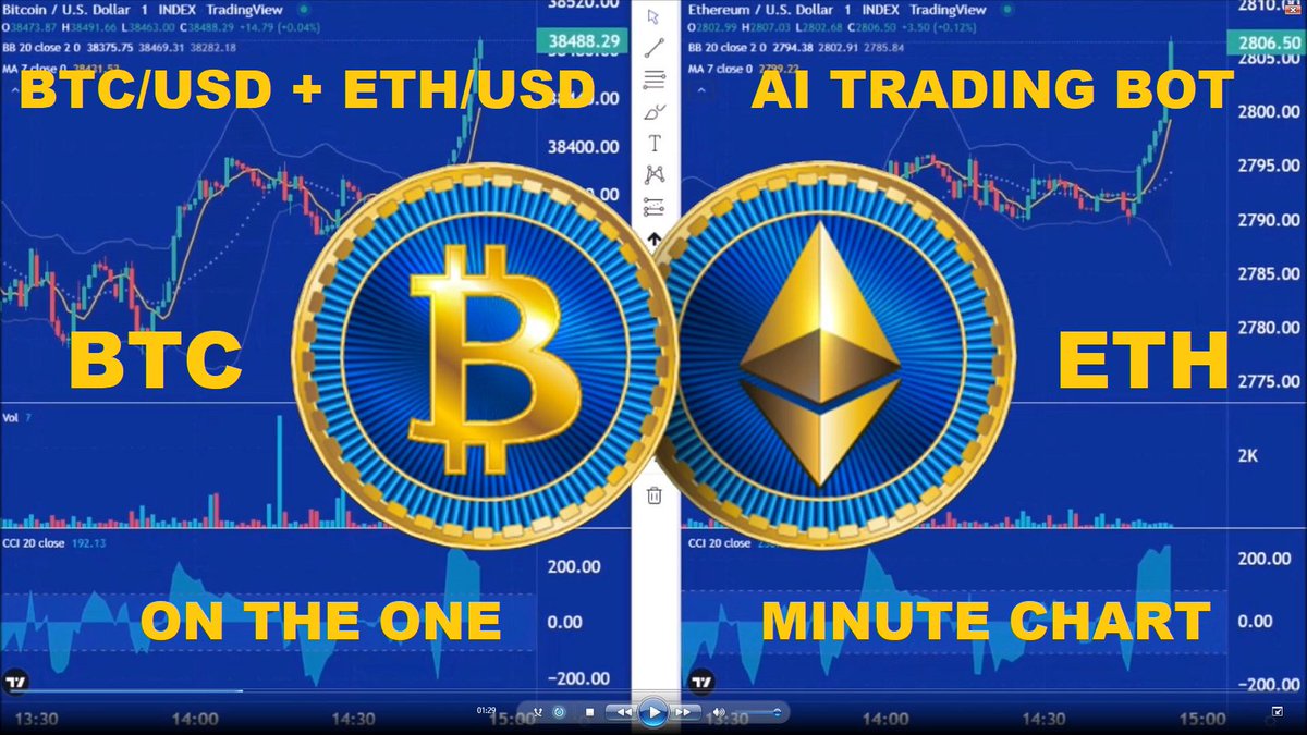 ZigzagmanTrader's tweet photo. LIVE - AI Trading Bot - Bitcoin + Ethereum - 1 Minute Charts

#Bitcoin #Ethereum #TradingView #pinescript #AI #trading #Robot

https://t.co/HdFiGfSNPb https://t.co/Iun8qBTR5y