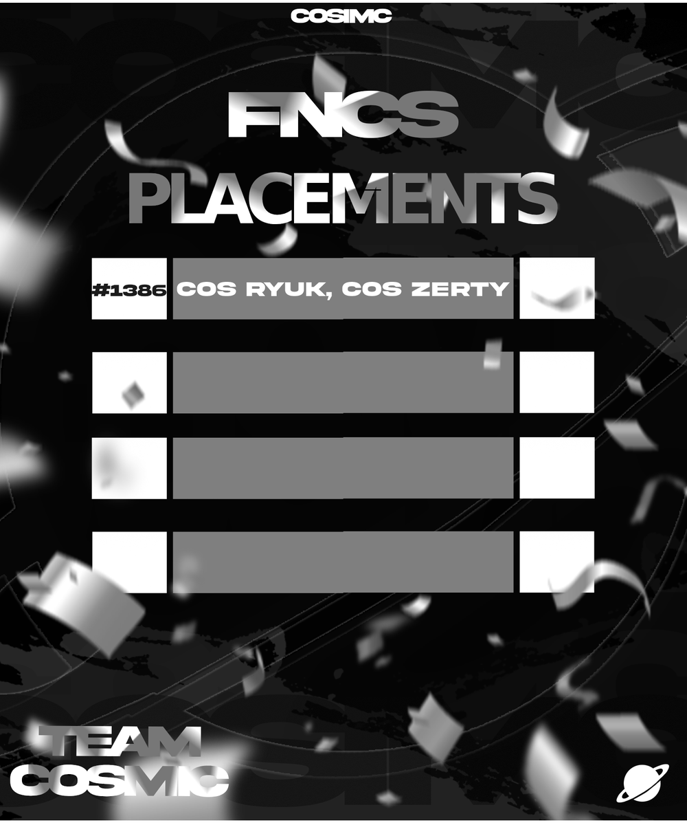TeamCosmicEU's tweet photo. GGs Viel glück morgen
@zertyy12
@RyuKfnn
#JoinTheStars #COSFAM #TeamCosmic🚀🚀 https://t.co/dseaIQlm4G