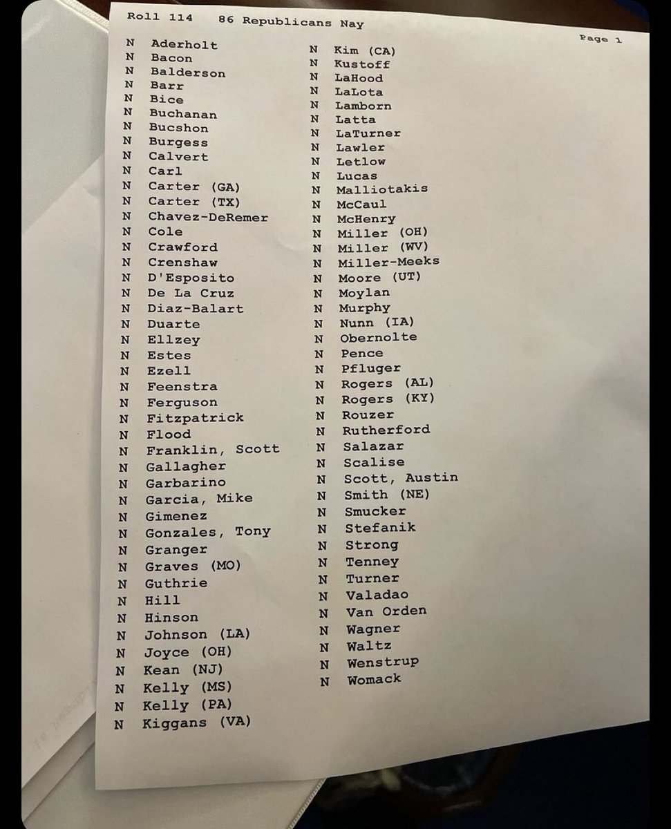 @realannapaulina These are the GOP reps who need to hear from their constituents over the weekend. 🔥