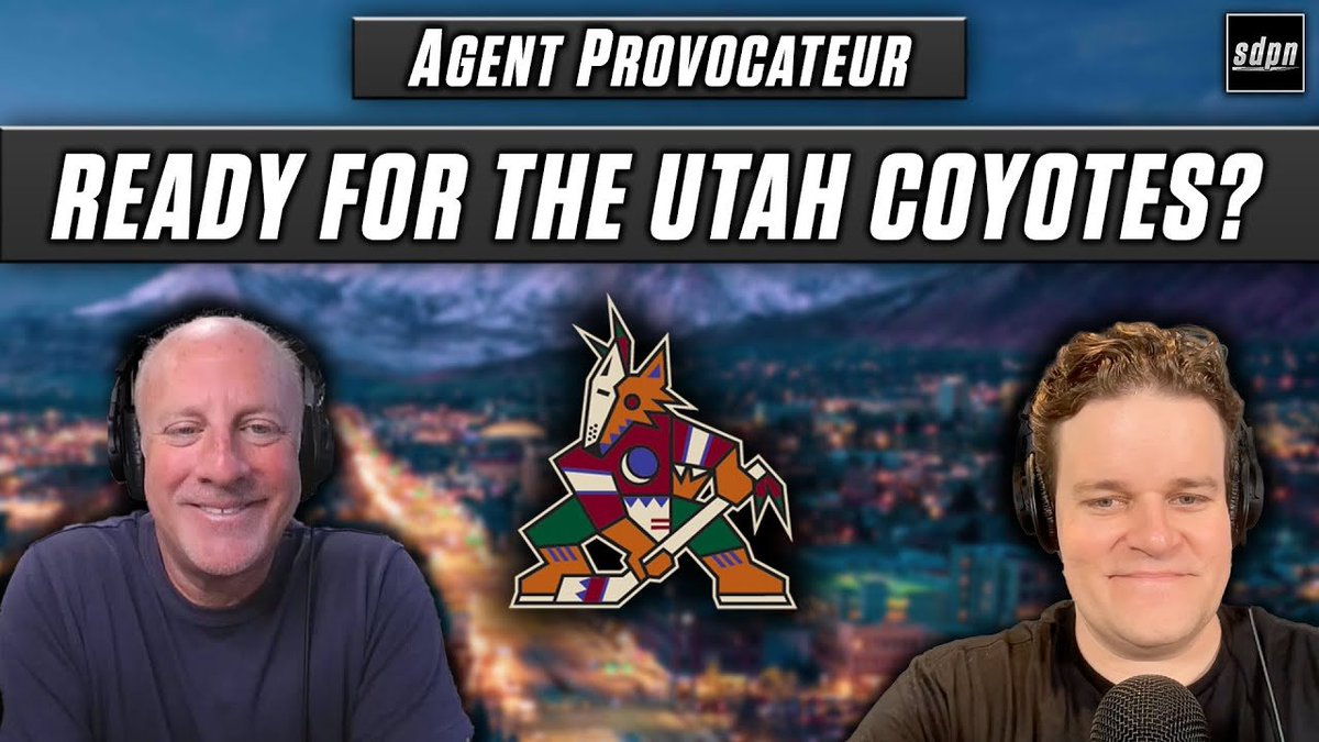 🎙️ NEW AGENT PROVOCATEUR!🎙️ @walsha and @AdamWylde dive deep into the current state of the Arizona Coyotes, a possible move to Salt Lake City, the NHLPA's role, Alex Meruelo, the Smith Group and a ton more! 🎧: ow.ly/3JlX50RfpTE 📺: ow.ly/p1Cy50RfpUb