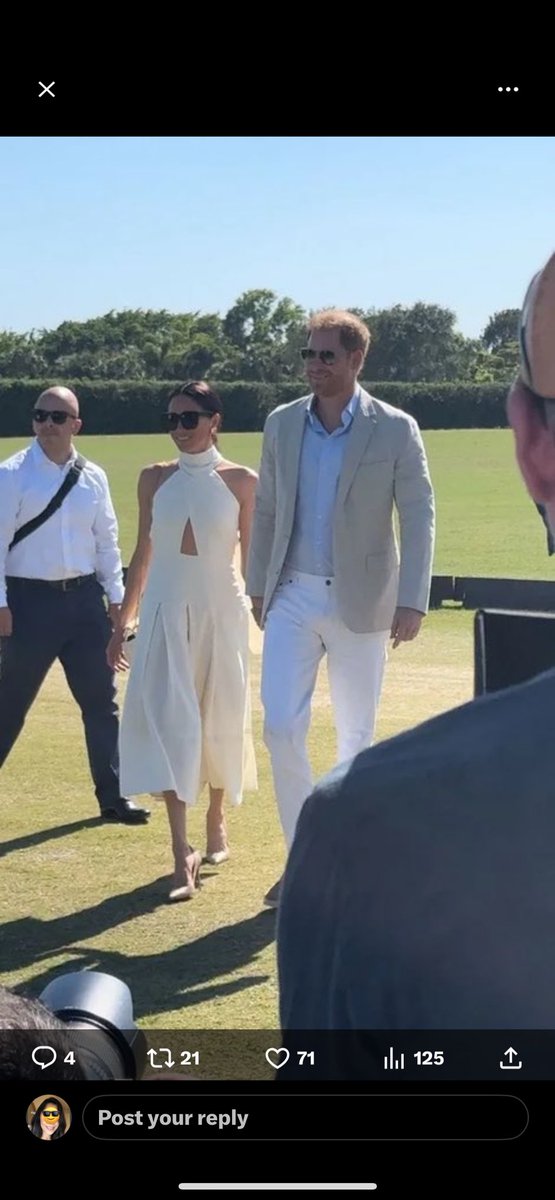 HER BEST FUCKING POLO LOOK YET!!!!

SHOW THAT SKIN BAAAYYYBAAAYYYY!!!! 

🤩🤩🤩🤩🤩🤩🤩🤩🤩

#DukeAndDuchessOfSussex 
#DuchessOfSussex 
#WeLoveYouHarryAndMeghan 
#FabFour