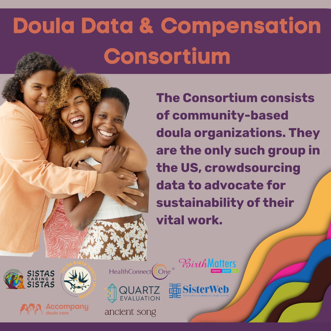 Data & Innovation Day Spotlight 🌟 We’re sharing the incredible work of the Data Doula Consortium! 📊💡Want to learn more? Visit our website to read the Getting Doulas Paid Policy Brief 📑! #GettingDoulasPaid #birthjustice #CommunityBasedDoulas #Doulas #DataandInnovation