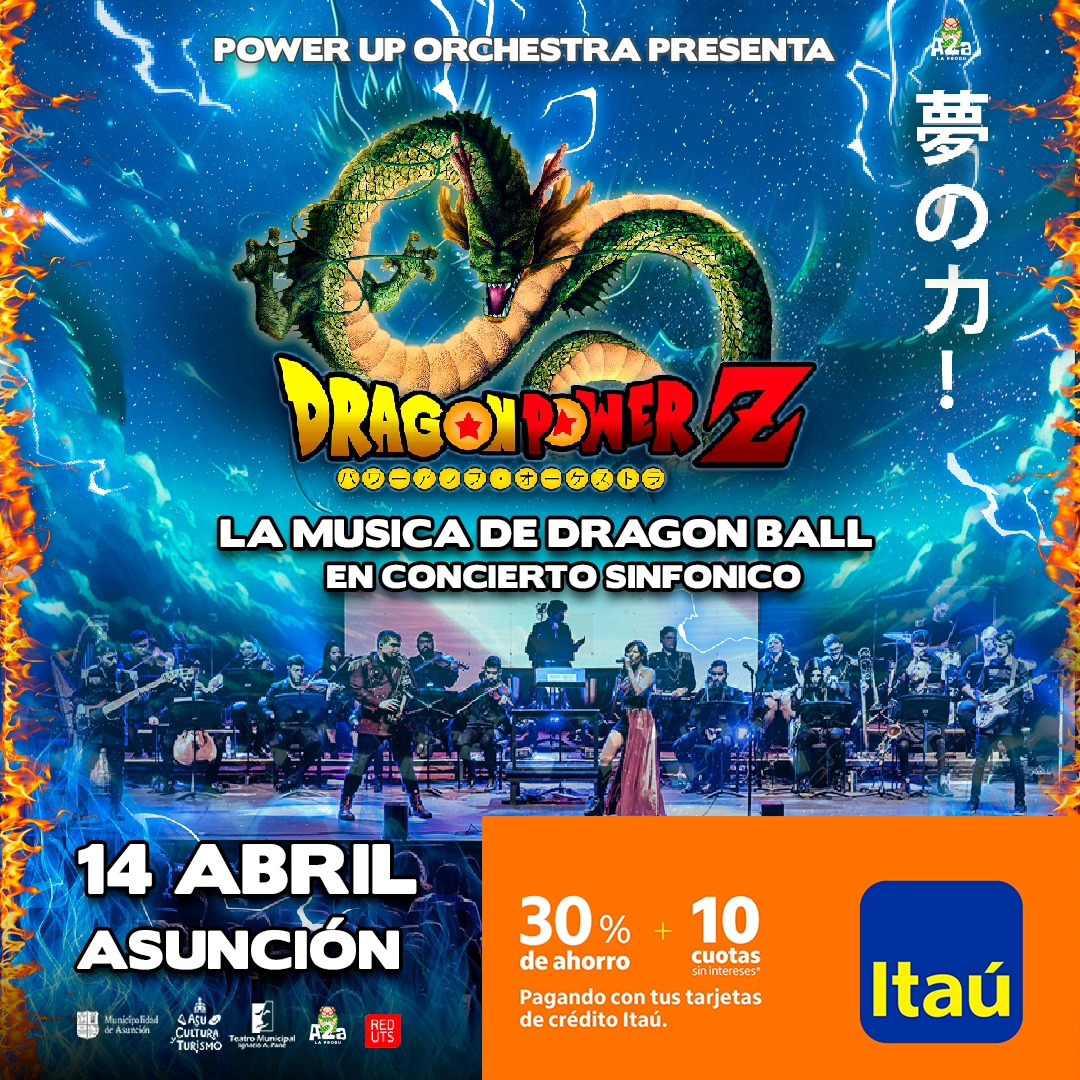¿Sos fan de Gokú? 🤔 No te pierdas el concierto sinfónico de la música de Dragon Ball hoy, en el 📍Teatro Ignacio A. Pane, desde las 20 h. Podés adquirir tus entradas en RED UTS.