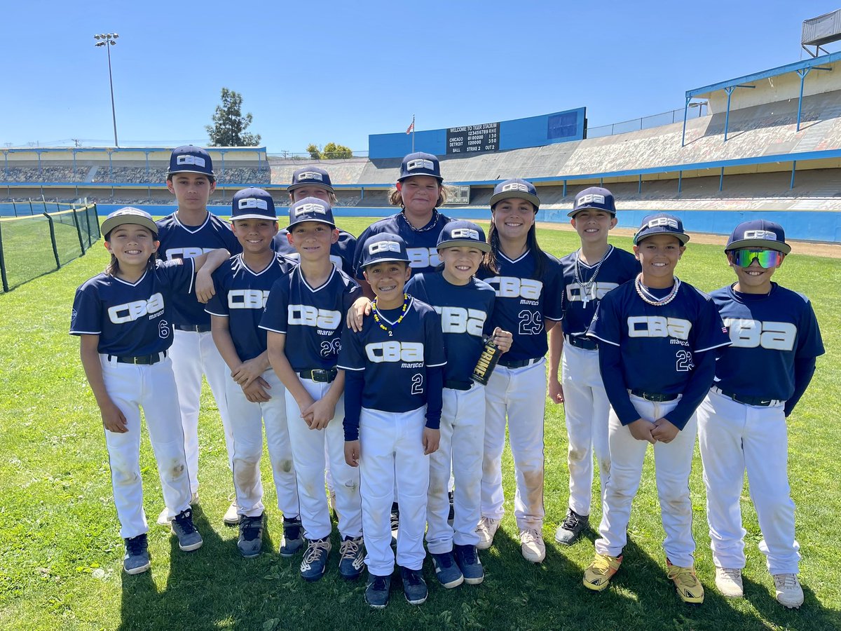 @CBABaseballUSA @CBABulldogsUSA @CBA_BulldogsYth CBA Bulldogs 11u 🤩 🐶💙💛 #FarmSystem #weareCBA #TheStandard #ProgramStrong #InlandEmpire #IE #Youth #Baseball #Develop #Compete