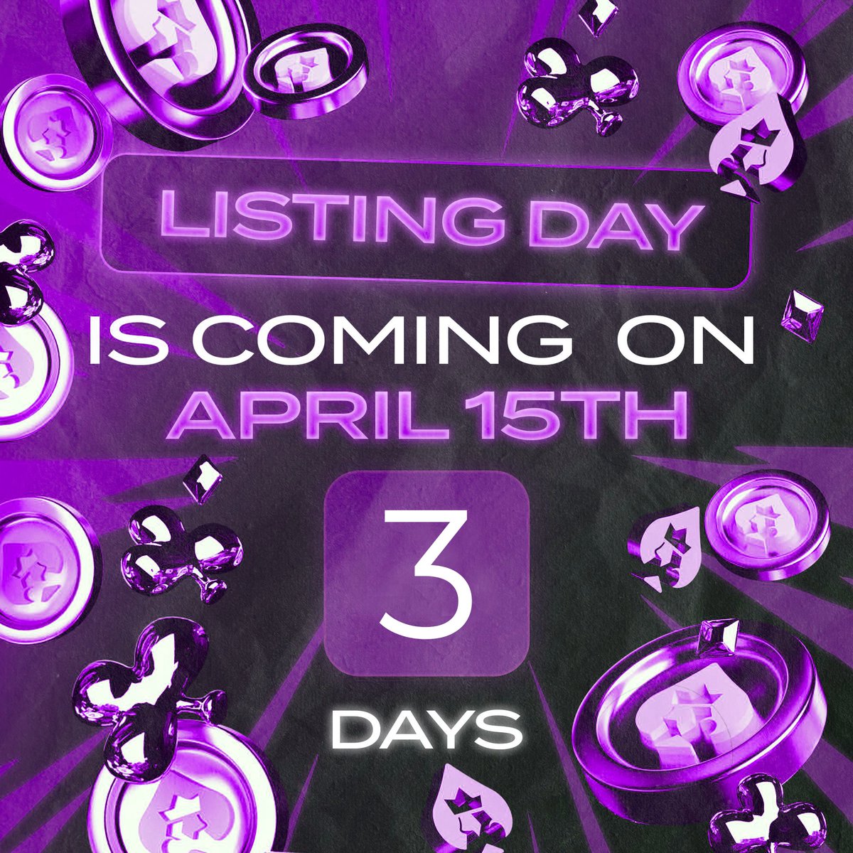 DegenWinCasino's tweet photo. 3 days and counting until $DGW #DegenWin's launch and #TGE  🔥🧨

Here are the events going on today:

1) @ixirpad  launchpad's #IDO is rocking it 61% sold 👇
https://t.co/zFLT77P4gK

2) @SiriusPad_  #IDO is almost over and 51% sold 👇
https://t.co/WU2x0YgBnn

3) #IDO started with @zenixlauncher today and is ongoing through tomorrow 👇
https://t.co/gsbgMD1ZY8

4) @BSClaunchorg's #IDO sold out this afternoon 👇
https://t.co/lBRpDPaW6D