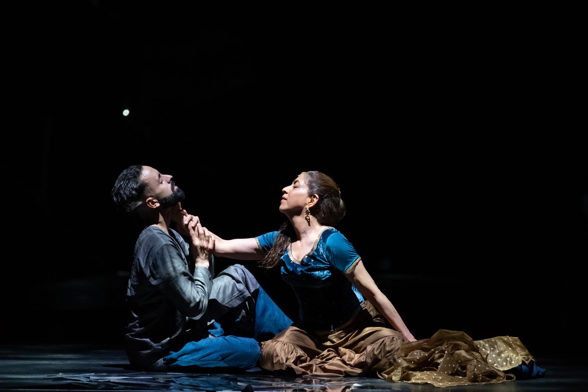 calamityjane65's tweet image. Absolutely extraordinary show from Aakash Odedra &amp;amp; Aditi Mangaldas at Sadler’s Wells. It’s the London premiere of Mehek, a love story between an older woman and a younger man. It is so passionate and tender; it had me in tears. #aakashodedra #aditimangaldas #dance #love
