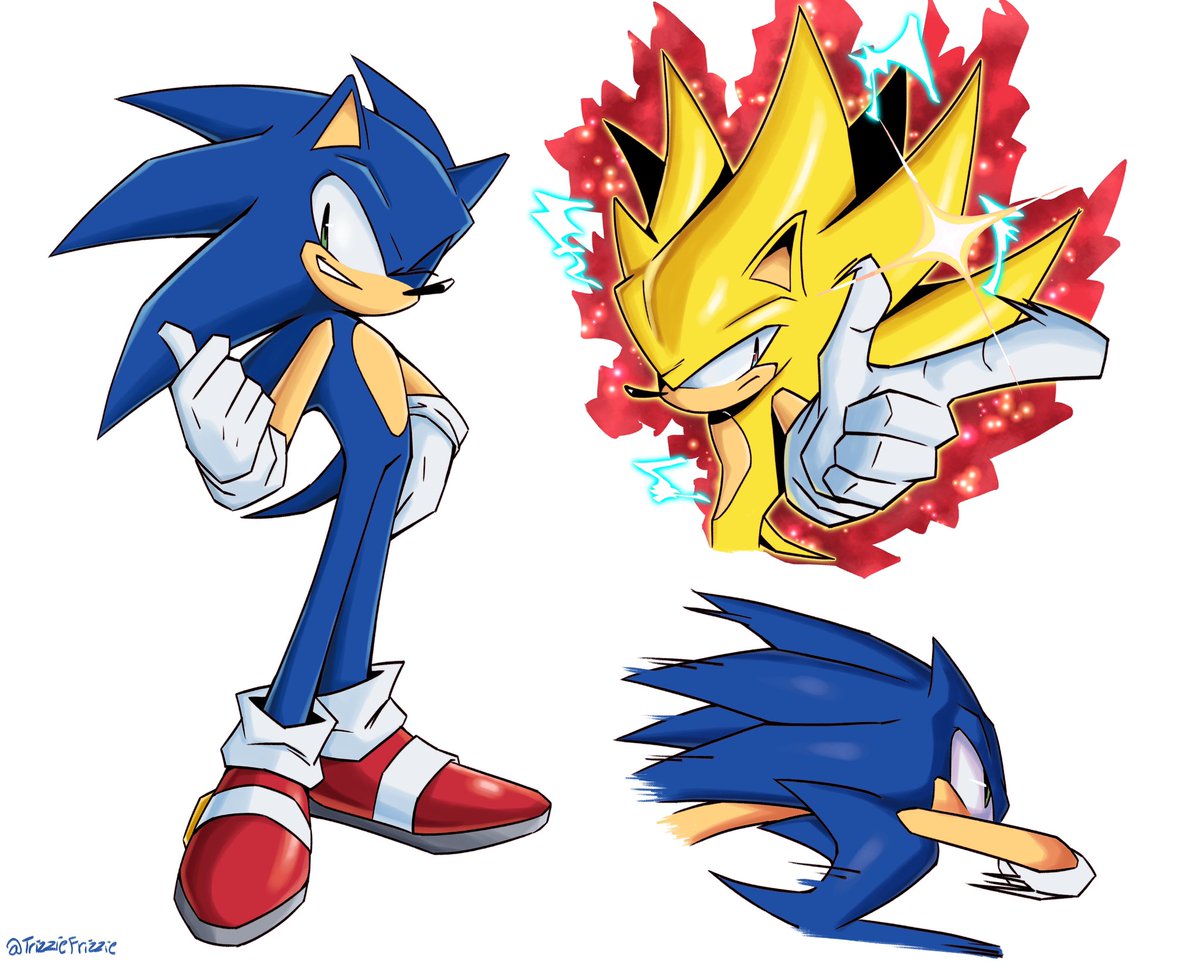 Some Sonics 
#SonicTheHedgehog