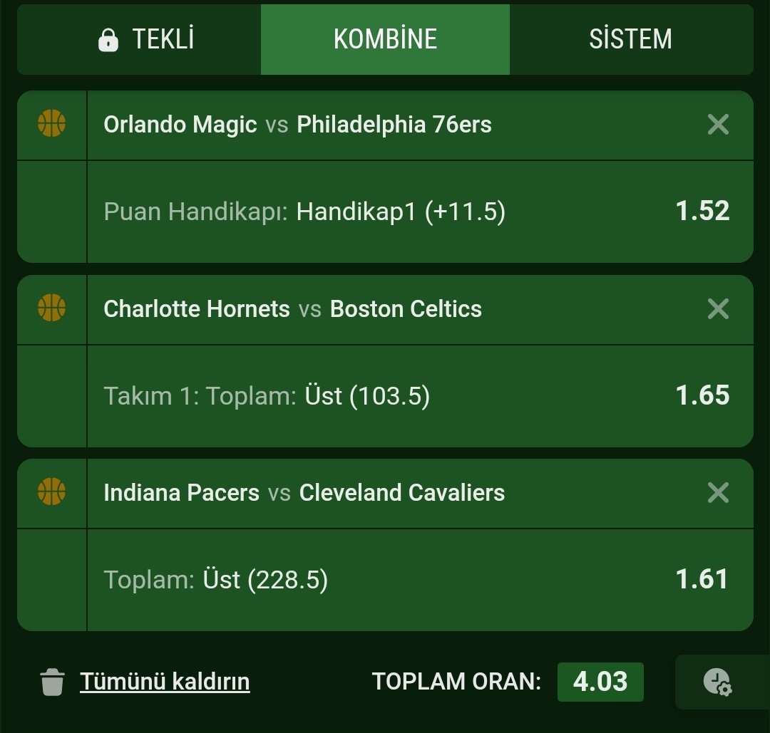 🫰🏽FreeBet

🇺🇲 #NBA                                                                                                            
🎯 Stake 10/7

📲 inagaming.site