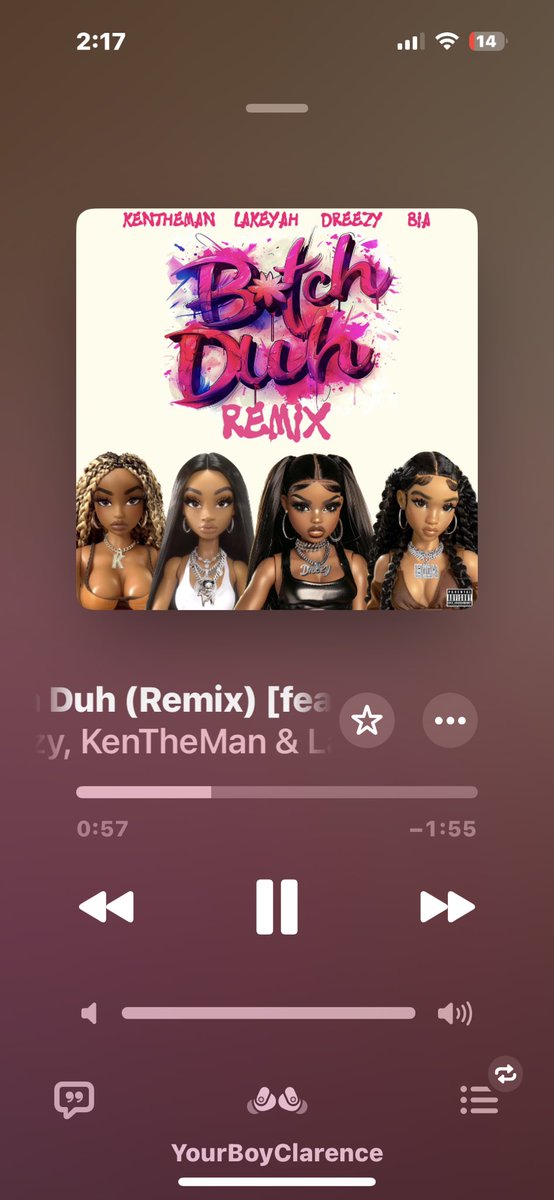 “ you must be on cocianna bad “ 😂😂😂🔥🔥🔥🔥 @imkentheman #BitchDuhRemix @dreezydreezy