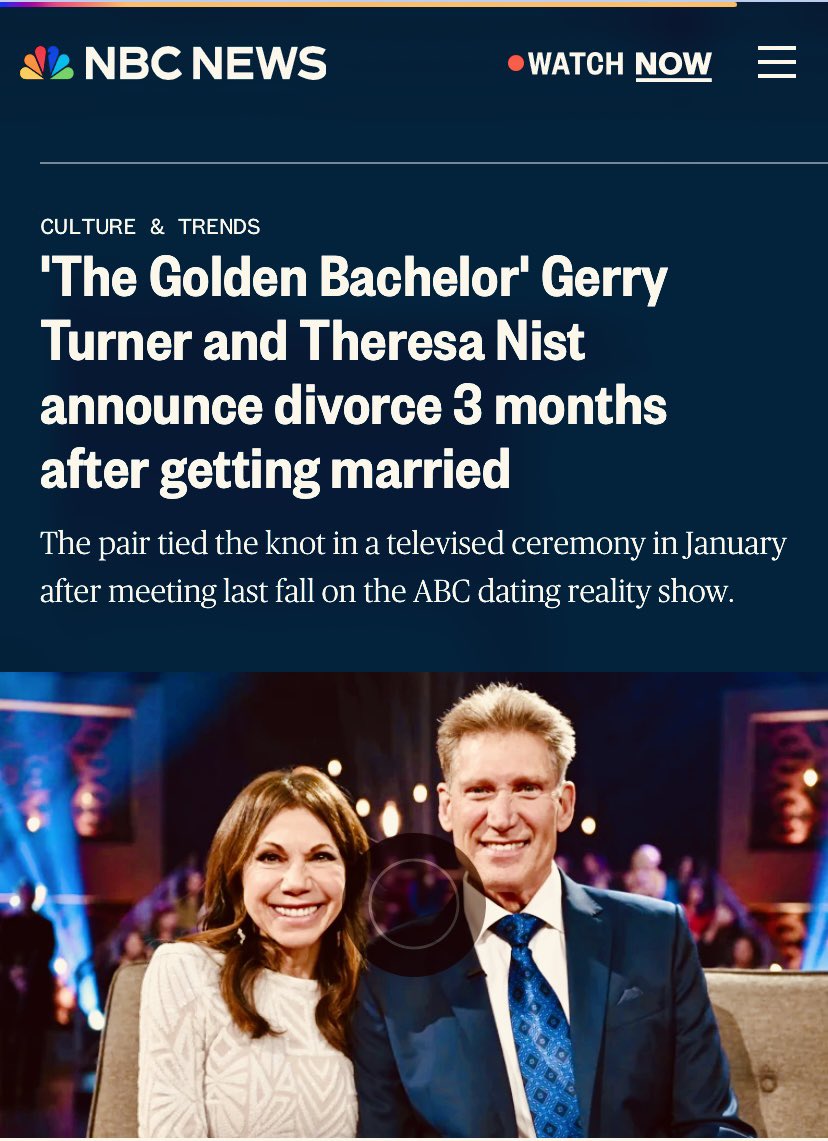 After 3 long grueling months of marriage, they finally have decided to call it quits. #TheGoldenBachelor  #TwamilyTag