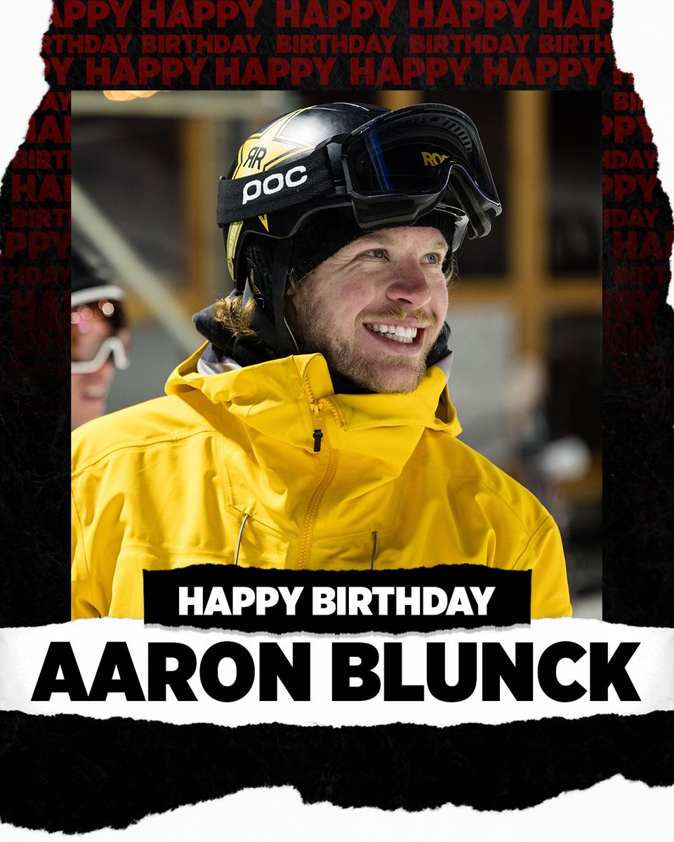 Happy Birthday @Aaron_Blunck!