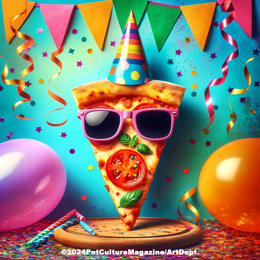 #HAPPY420!! #StonerThoughts: If Friday had a flavor, would it taste like freedom and pizza? 🍕🎉 #PotCultureMagazine #FunkyFriday #StonerFam #CannabisCommunity #CannabisCulture #Friday