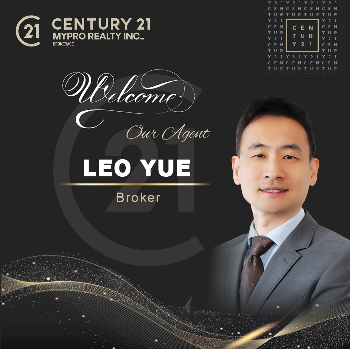 🌟 Warm Welcome to Leo Yue! 🌟

Century 21 MyPro Realty is thrilled to announce Leo as a new member of our brokerage! 🏡🤝

📲 Agent: Leo Yue, 647-608-0330
✉️ leoyueca@gmail.com

#TorontoRealEstate #TorontoHomes #TorontoRealtor #TorontoProperties #GTARealEstate #TorontoLiving