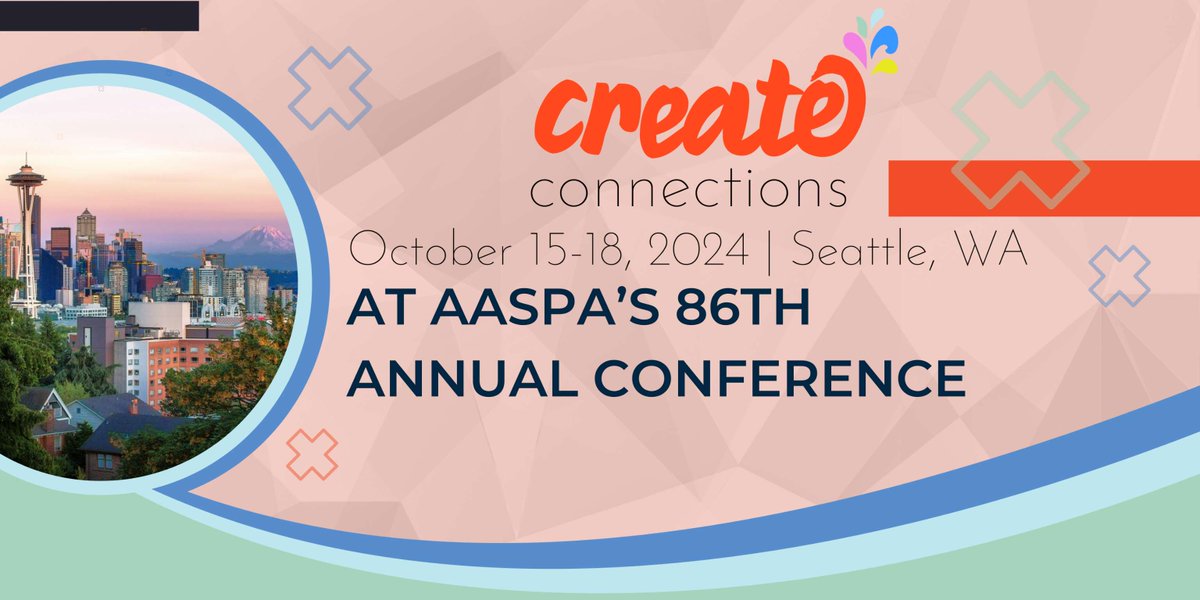_AASPA_'s tweet photo. Have you registered for AASPA's 86th Annual Conference on October 15-18 in Seattle, WA? Sign up today: 🔗https://t.co/fkXFLsWRIQ
#AASPA #2024conferences #Seattle2024 https://t.co/RSuYobCqLf