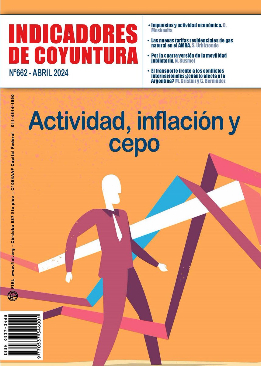 Revista mensual de FIEL, Indicadores de Coyuntura. Le acercamos los principales temas de Abril 2024. Visite nuestra página web👉fiel.org y redes sociales. fielfundacion.org/blog/ #RevistaFIEL #IndicadoresdeCoyuntura