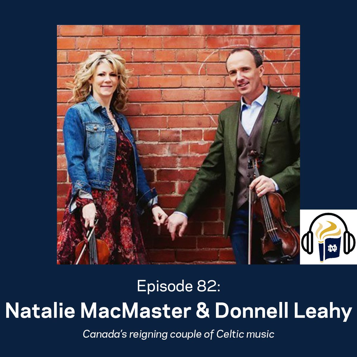 New podcast alert! Ethics and Culture Cast #82 is a wonderful chat with Natalie MacMaster and Donnell Leahy, Canada's reigning couple of Celtic music – give it a listen! share.fireside.fm/episode/oLpI9p…
